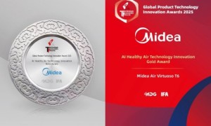 IFA柏林国际电子消费品展 美的鲜净感空气机获金奖